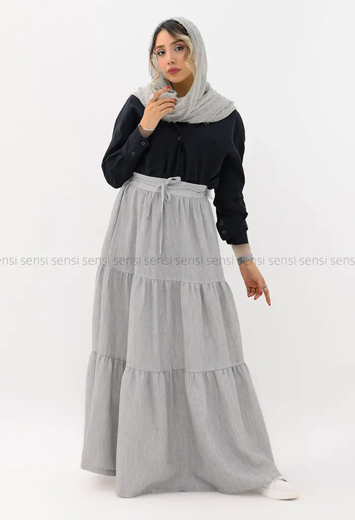 شومیز اسلپ جلو گره کد1002837