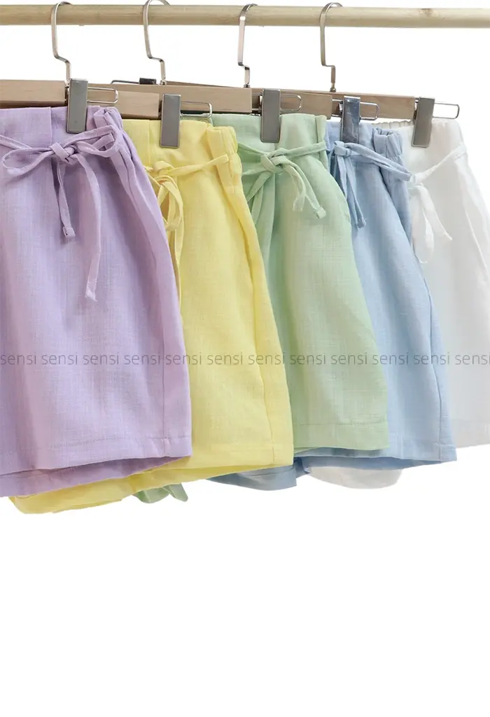 شلوارک لینن کد1002943