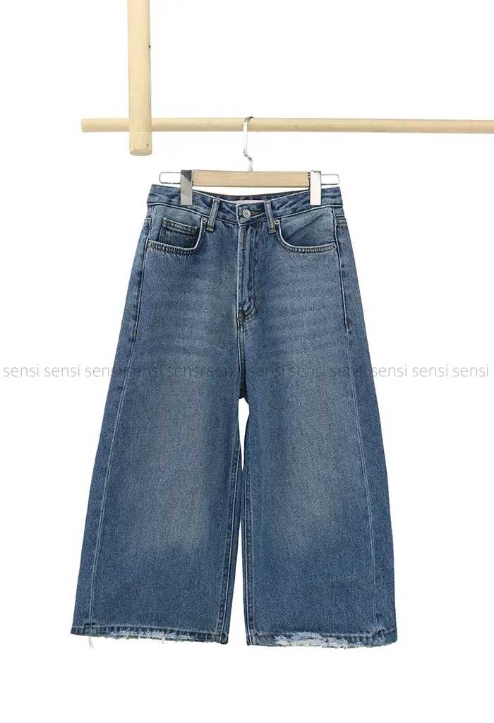 شلوارک جین قد 75کد1002968