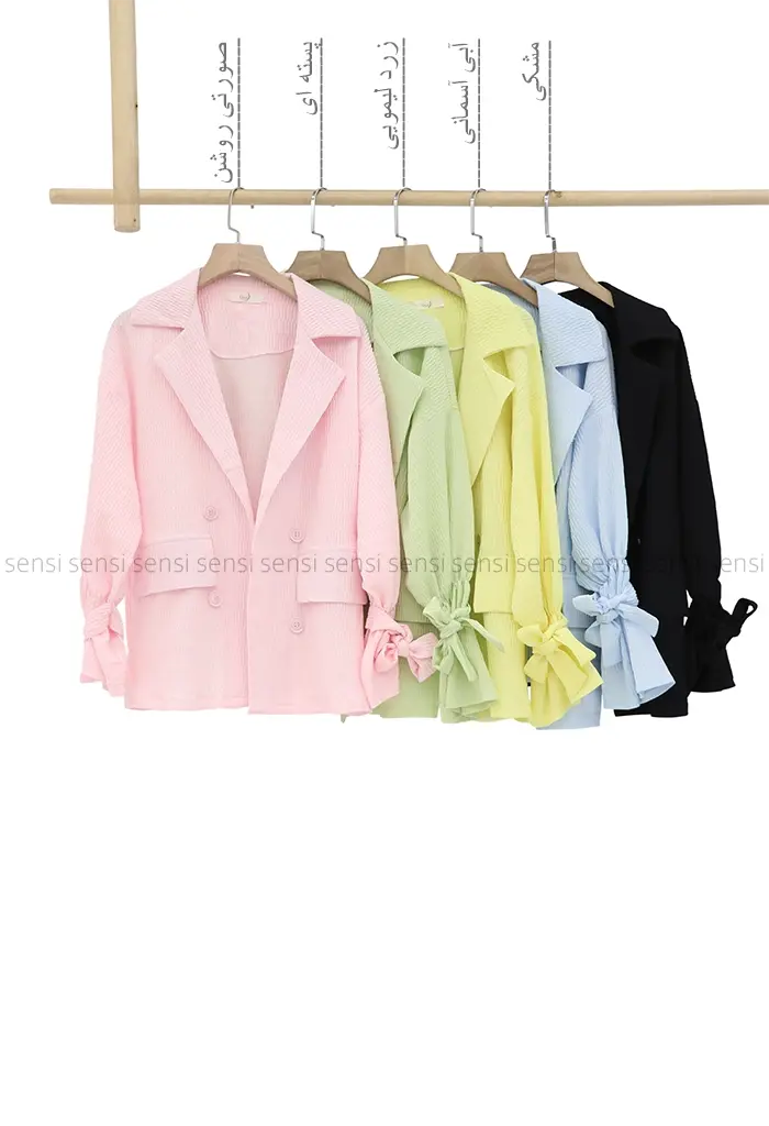 کت آستین کش اطلس کد1002984