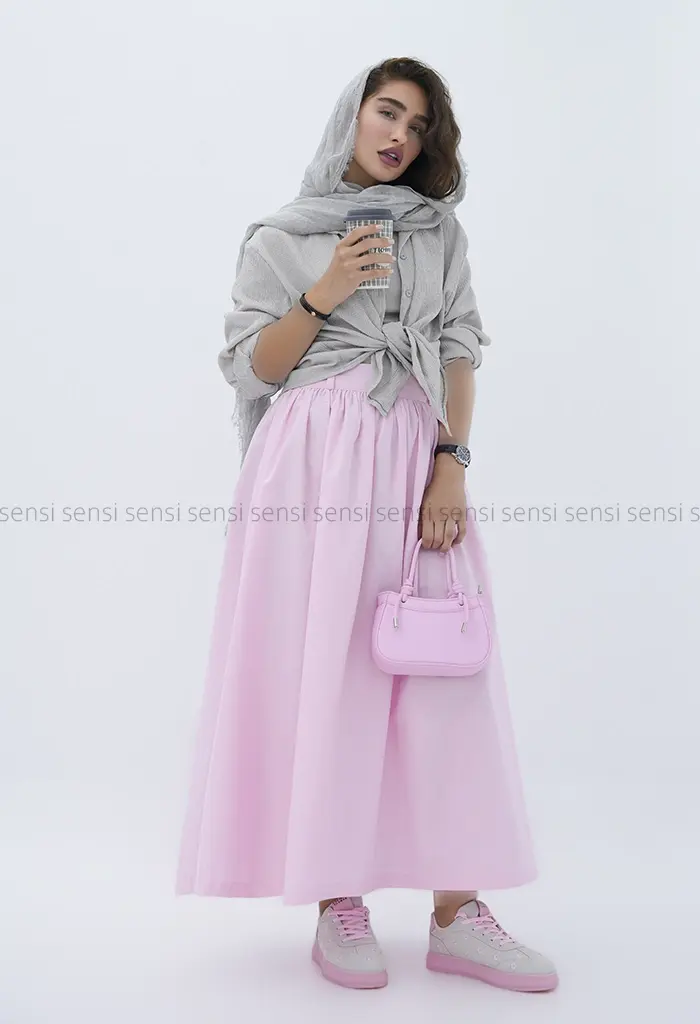 دامن لینن زارا کد1002980