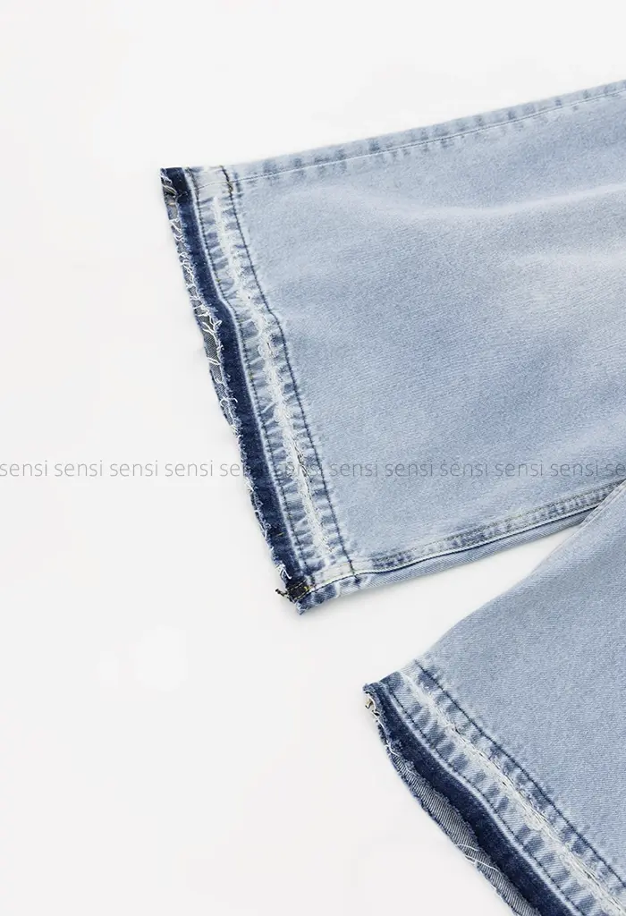 شلوارک جین قد 75کد1003044