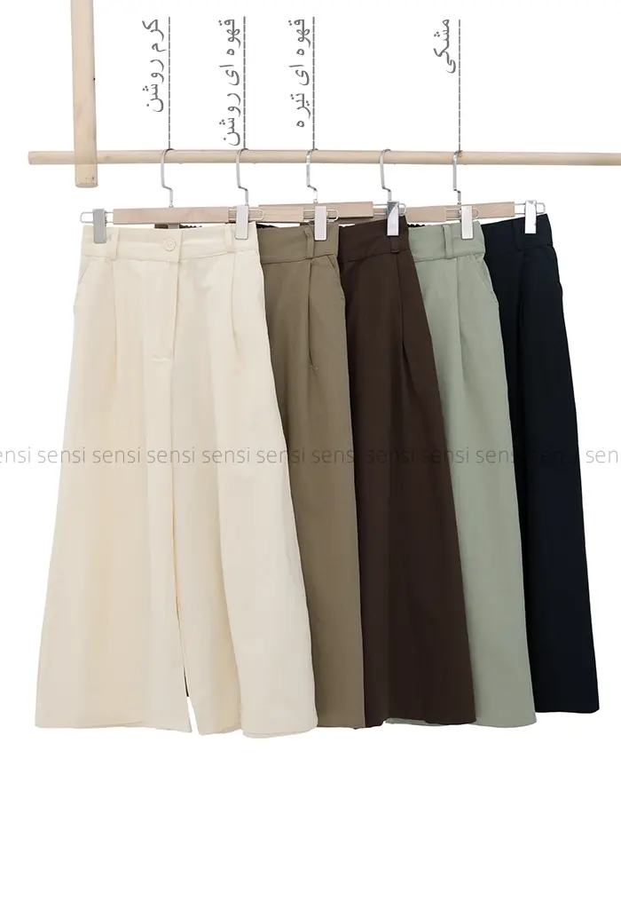 دامن شلواری لینن کد1003025