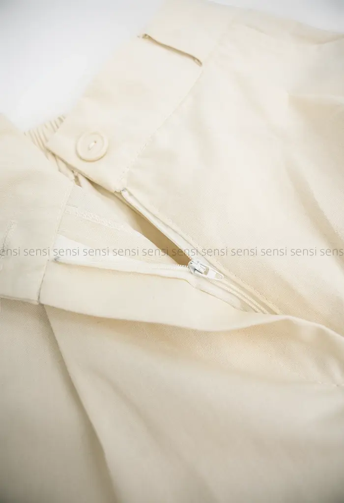 دامن شلواری لینن کد1003025