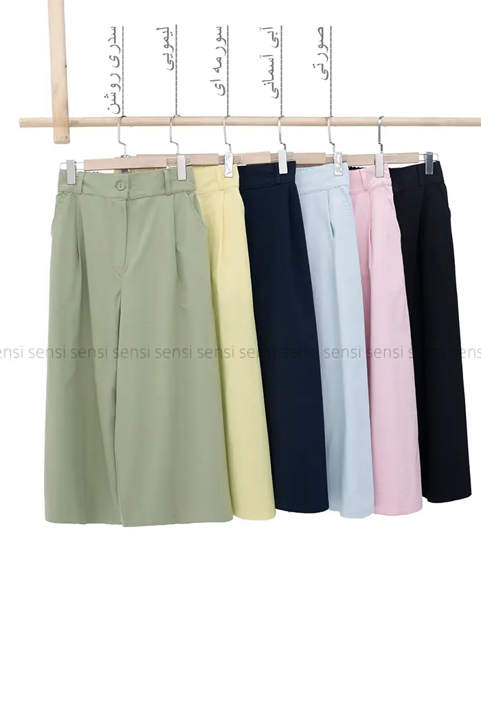 دامن شلواری لینن کد1003025