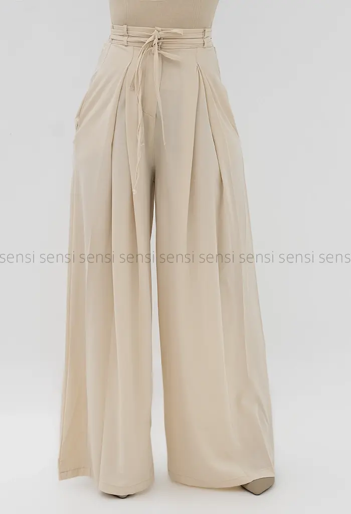 شلوار کرپ دوپیله کد1003083