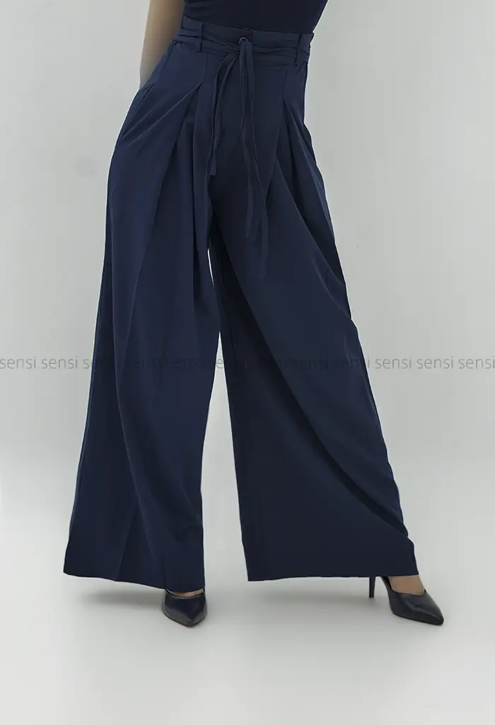 شلوار کرپ دوپیله کد1003083