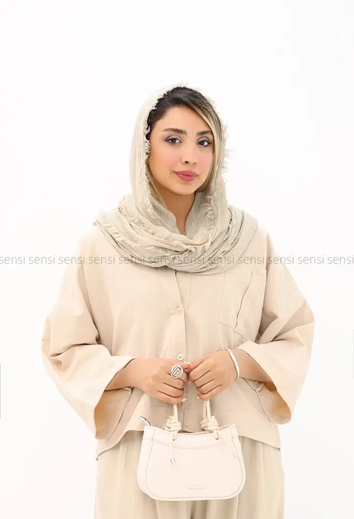 شومیز باکسی لینن کد1003060