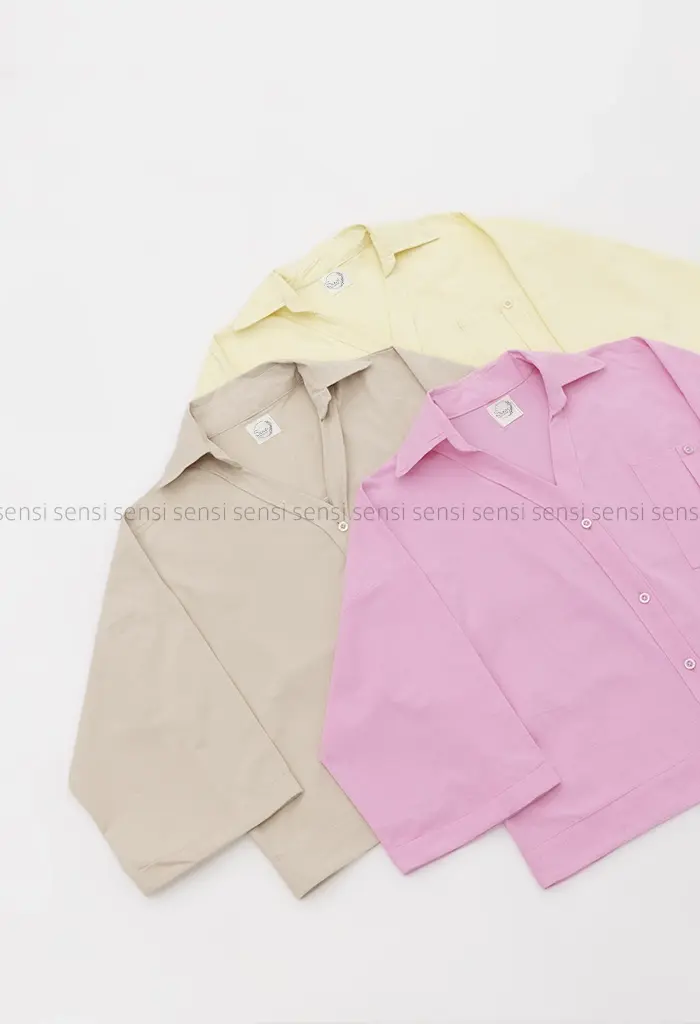 شومیز باکسی لینن کد1003060