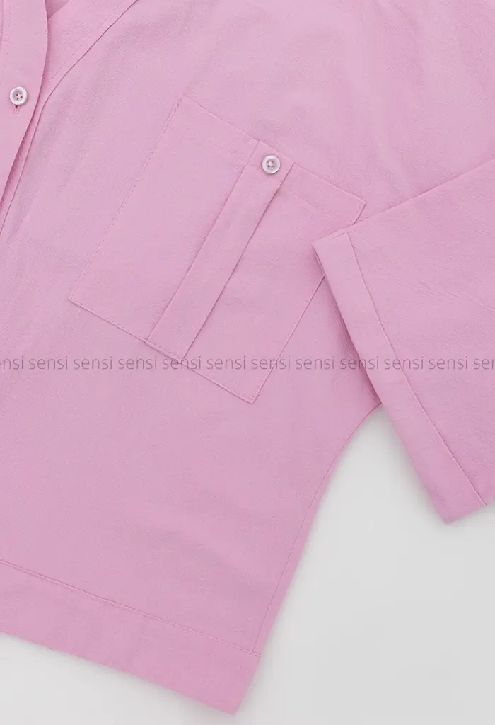 شومیز باکسی لینن کد1003060