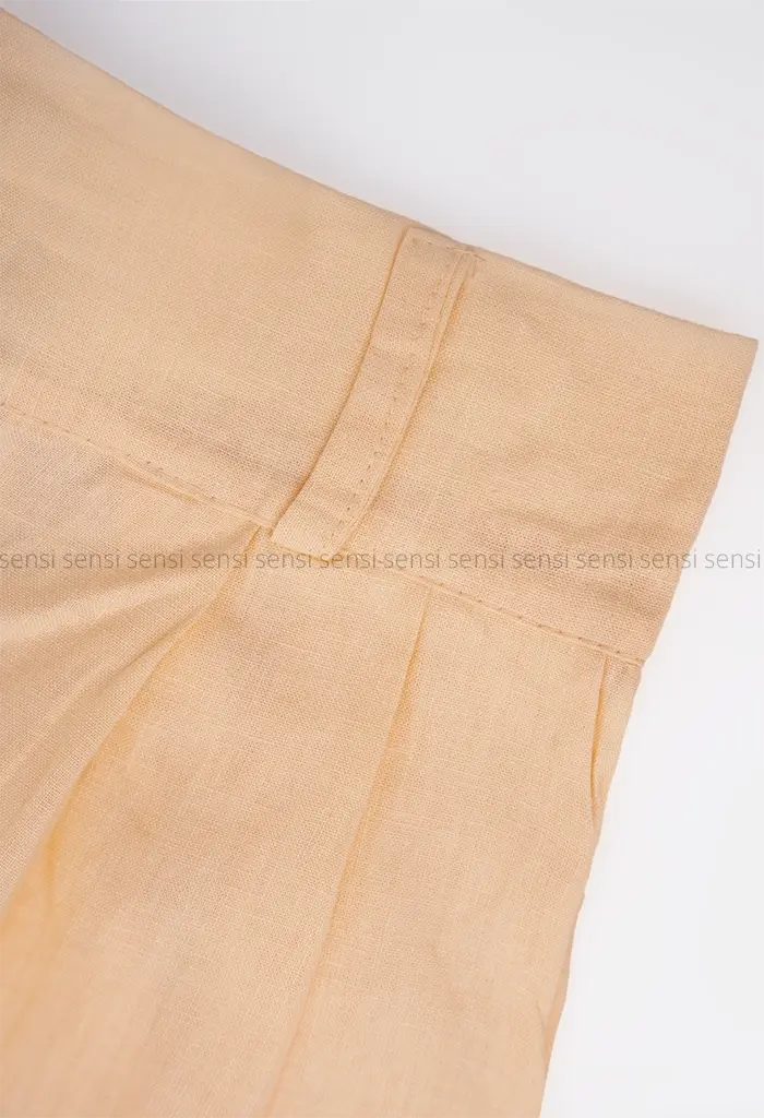 شلوار بگ لینن پیله کد1004052