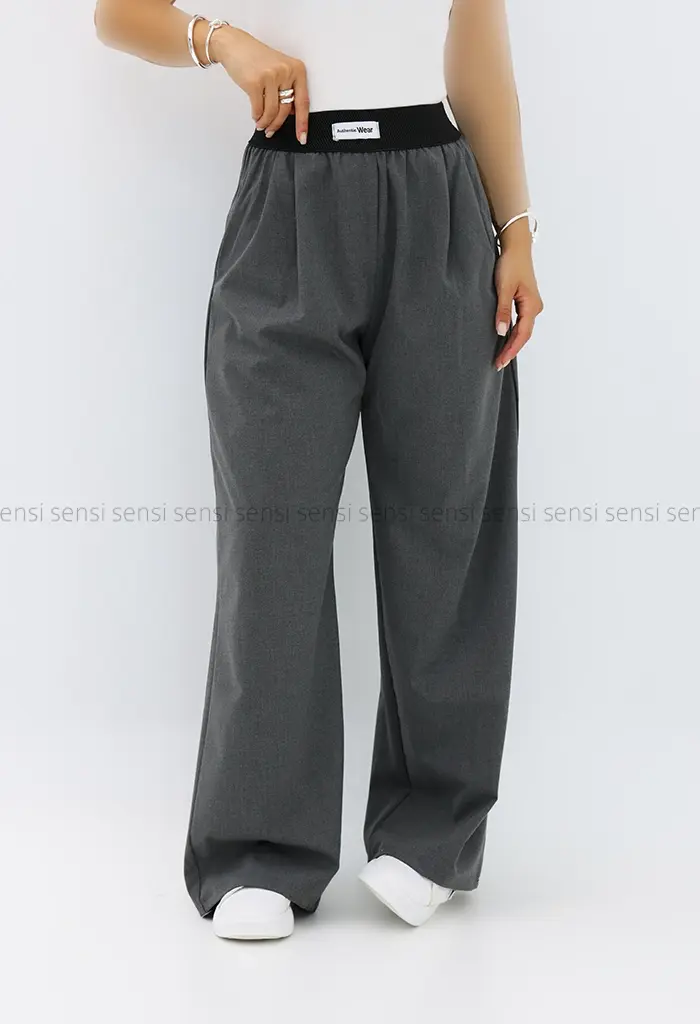 شلوار کمر کش فاستونی کد1004051