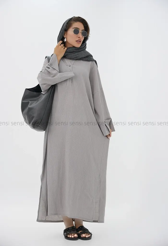 پیراهن جلو 3دکمه کد1004048