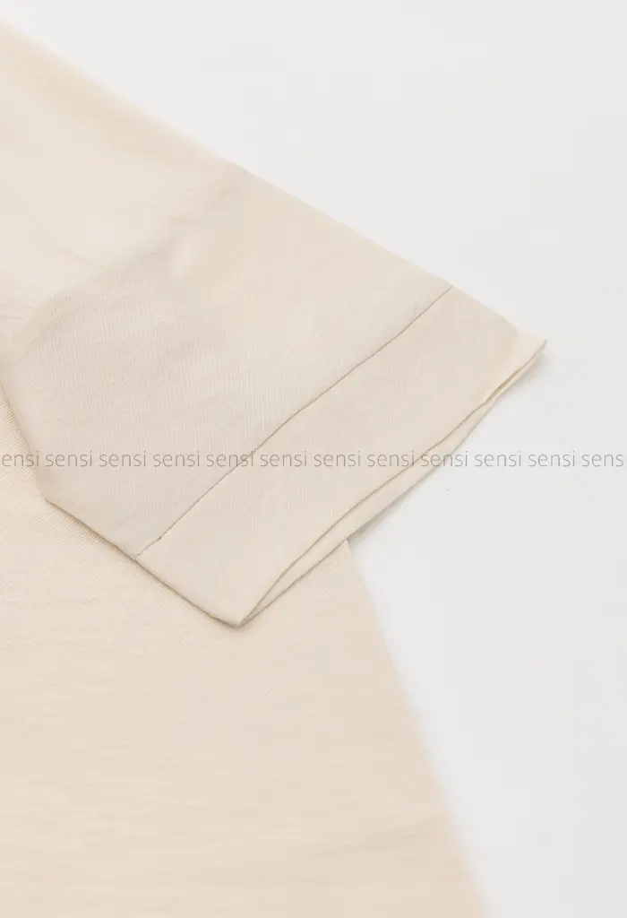 پیراهن کتان کج راه کد1004045