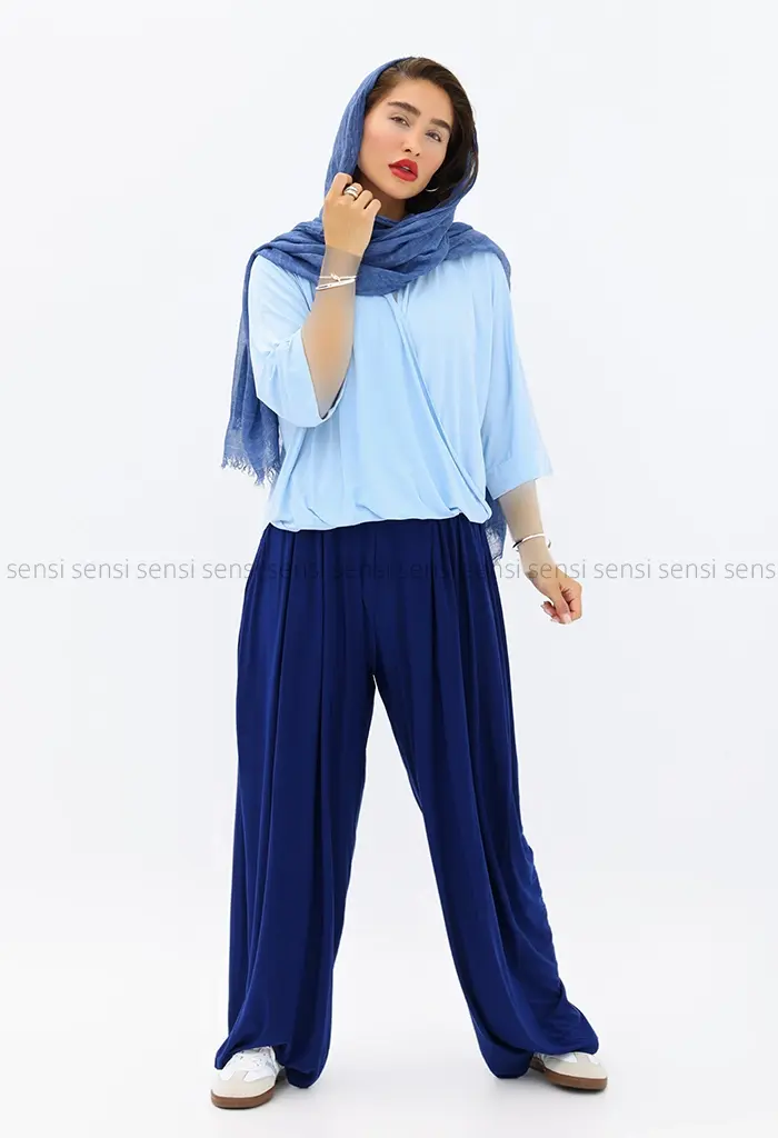 شومیز شلوار پانچ آسووان کد1004071