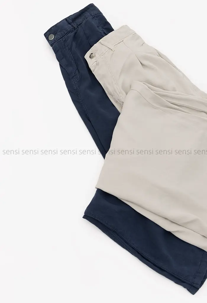 شلوار کتان سیلک لایوسل کد1004163