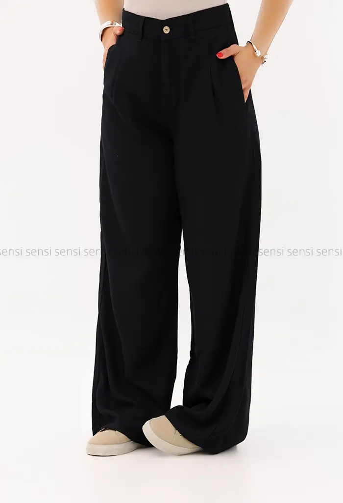 شلوار کتان سیلک لایوسل کد1004162