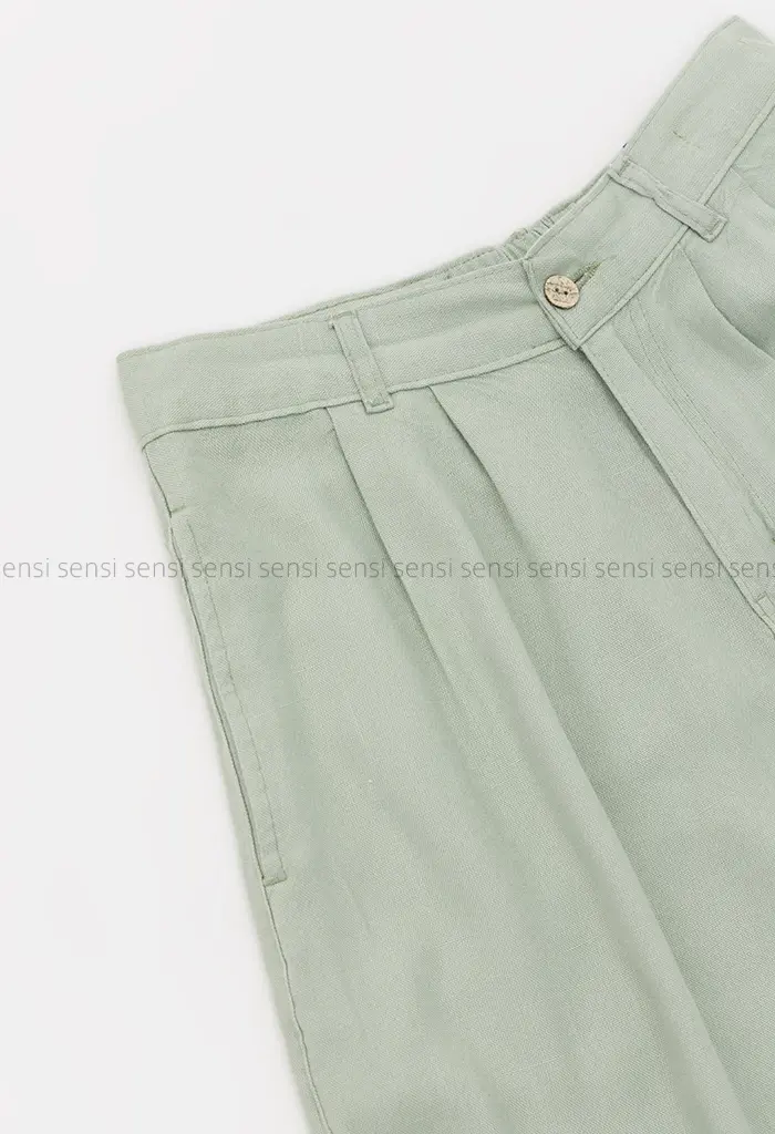 شلوار کتان سیلک لایوسل کد1004161