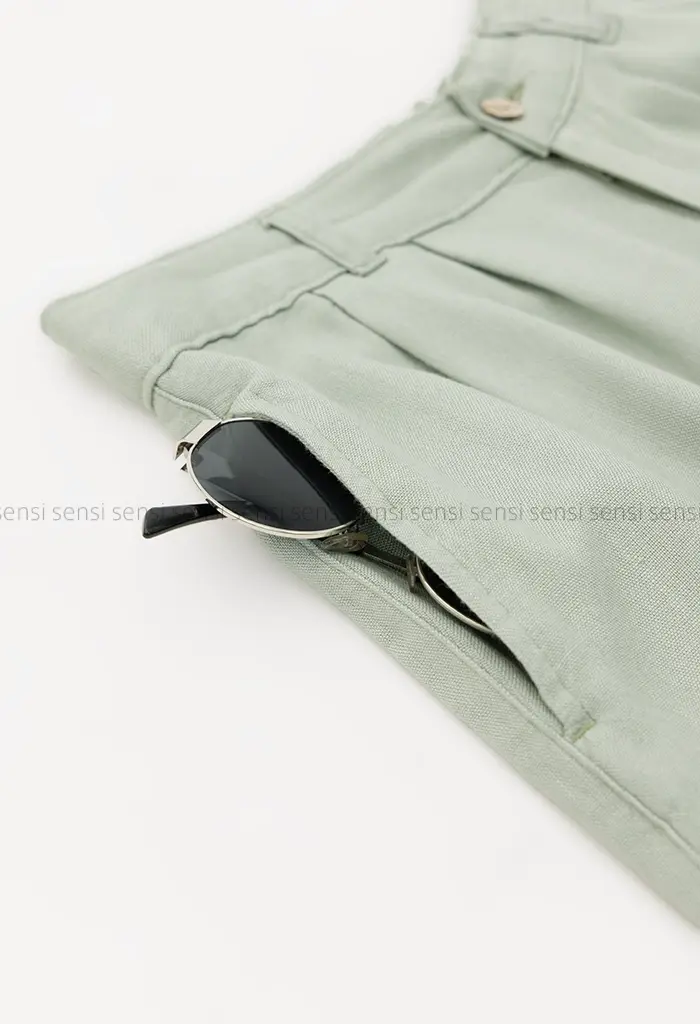 شلوار کتان سیلک لایوسل کد1004161