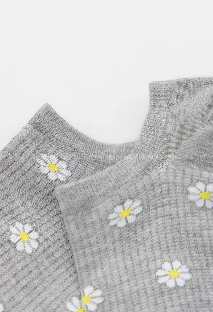 جوراب بابونه پنبه کد1004135