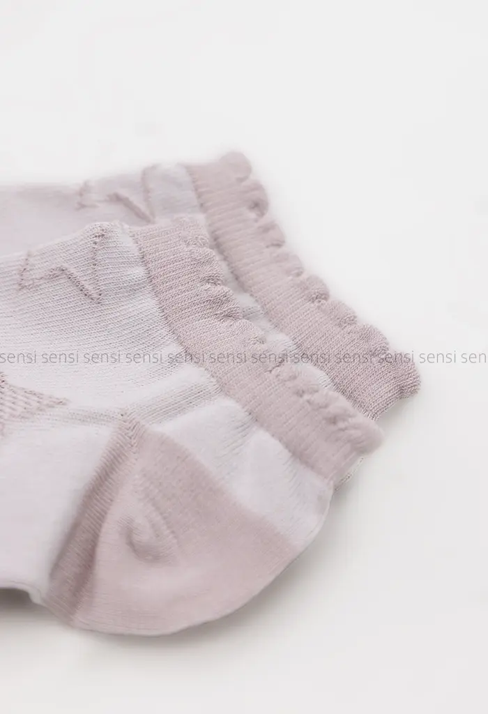 جوراب پفکی پنبه کد1004138