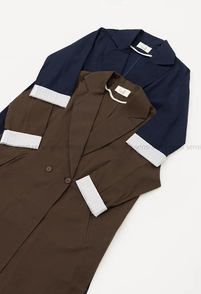 مانتو بلند لینن کد1004203