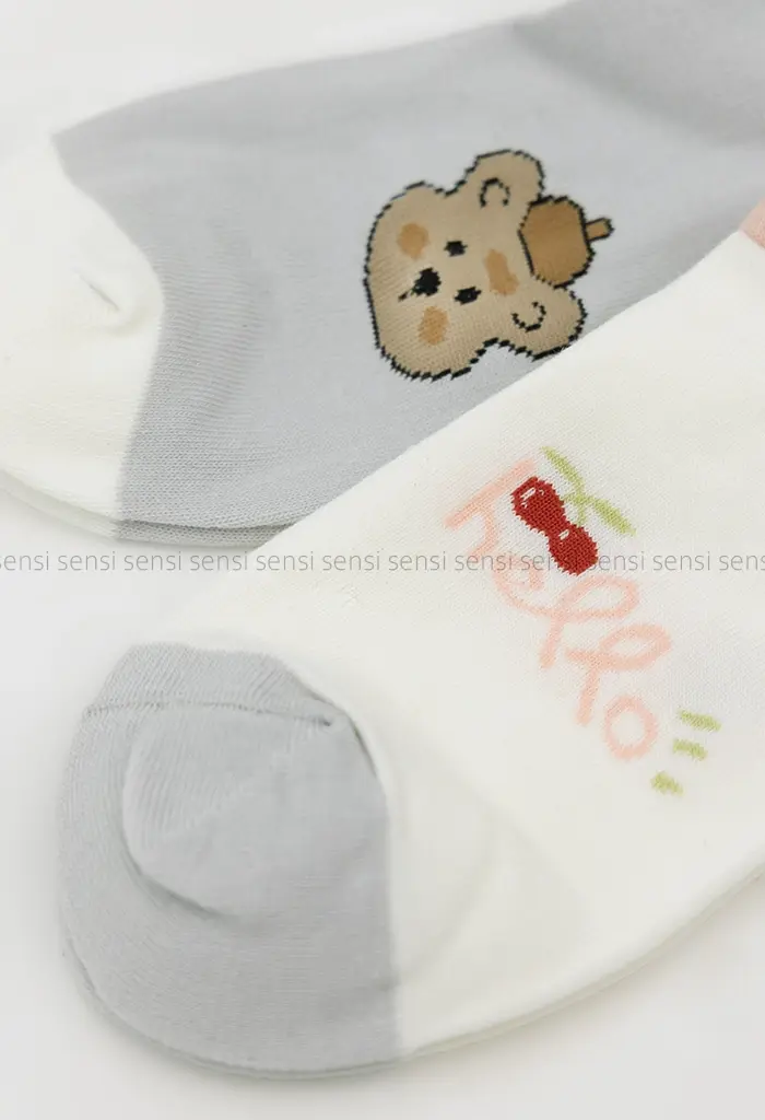 جوراب خرس و کیک  پنبه کد1004141