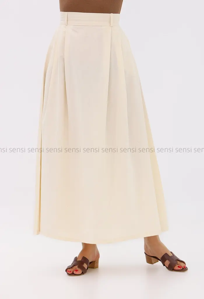 دامن لینن پیله کد1004197