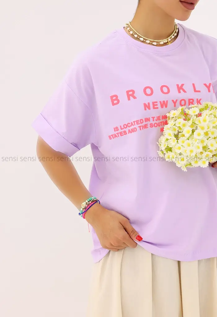 تیشرت باکسی brookiynکد1004222