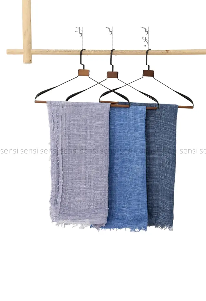 شال ساده کنفی کد1004216