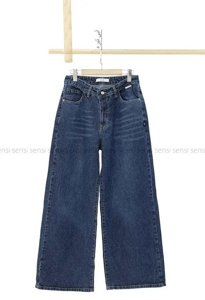شلوار جین فول بگ کد1004234