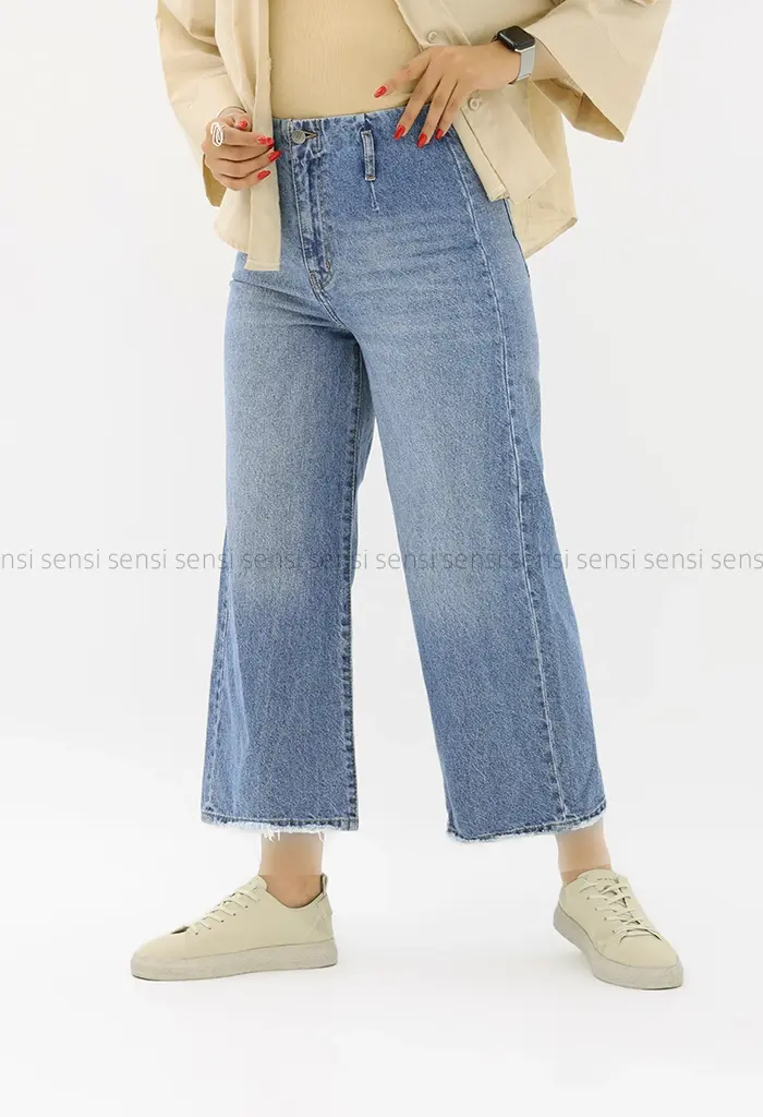 شلوار جین واید لگ کد1004241