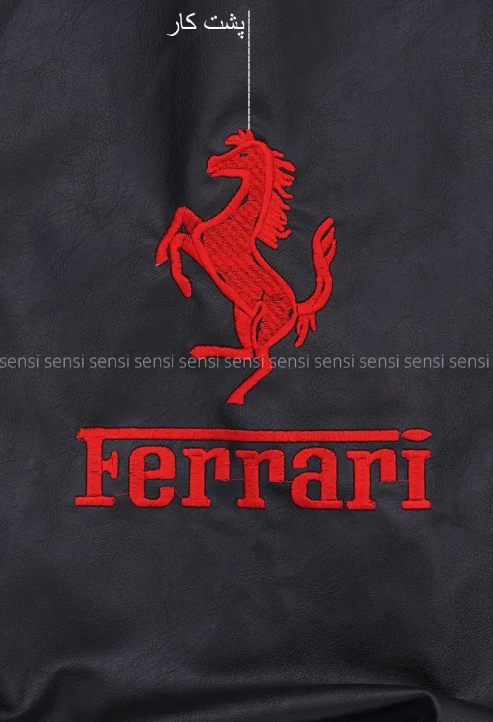 بامبر جکت چرم ferrari کد1004341