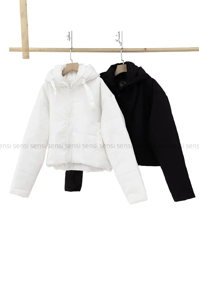 کاپشن کوتاه کتانtcکد1004273