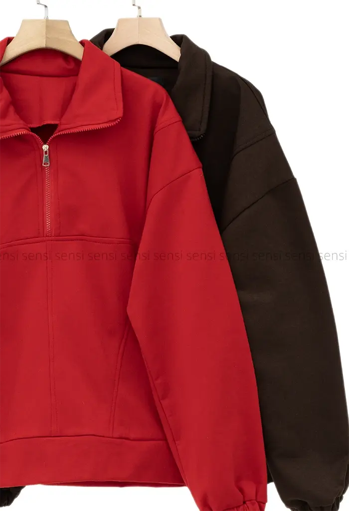 سویشرت نیم زیپ دورس کد1004286