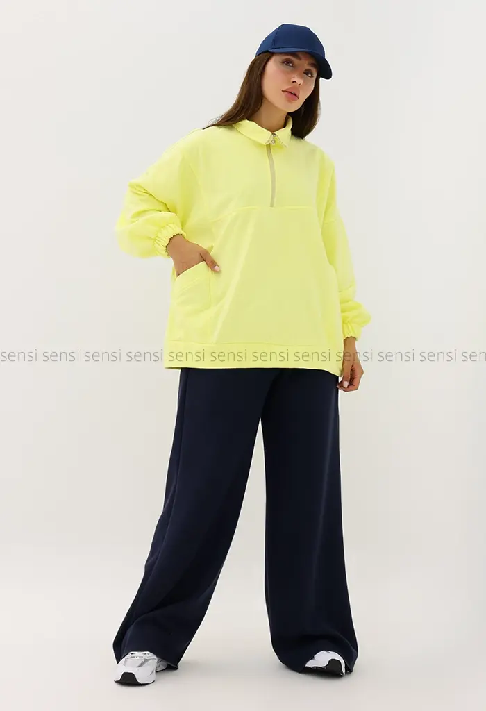 سویشرت نیم زیپ دورس کد1004286