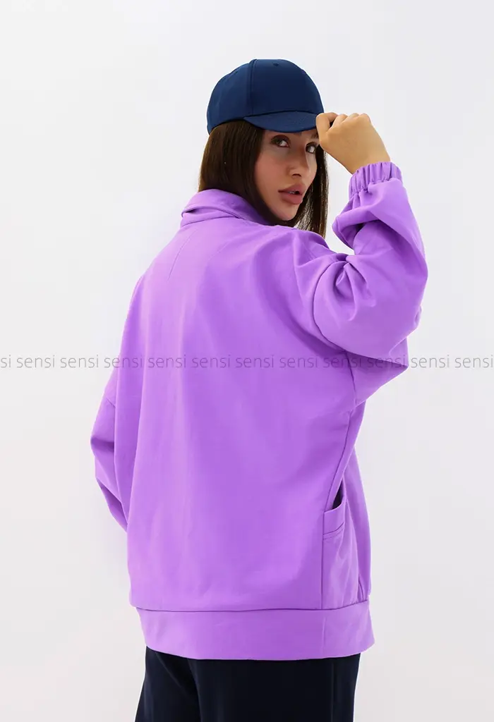 سویشرت نیم زیپ دورس کد1004286