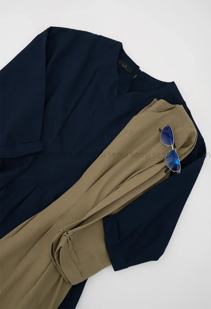 پیراهن سینه پیله کمر کش کد1004317