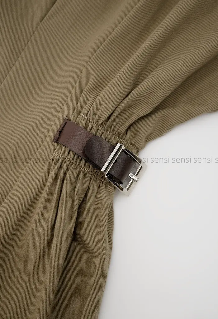 پیراهن سینه پیله کمر کش کد1004317