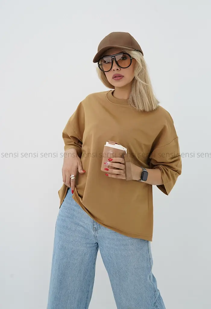 تیشرت باکسی دورس کد1004346