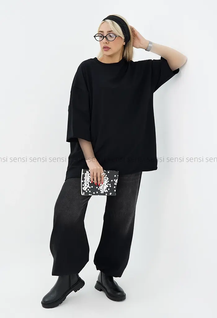 تیشرت لانگ دورس کد1004345