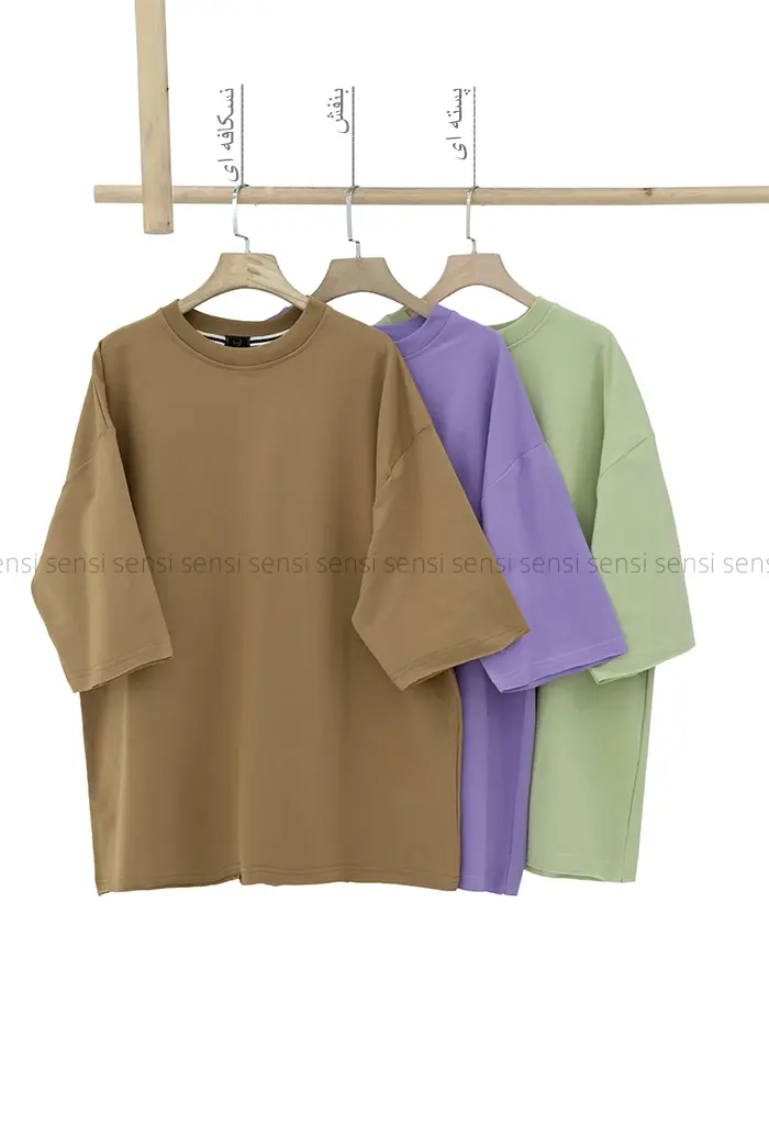 تیشرت لانگ دورس کد1004345