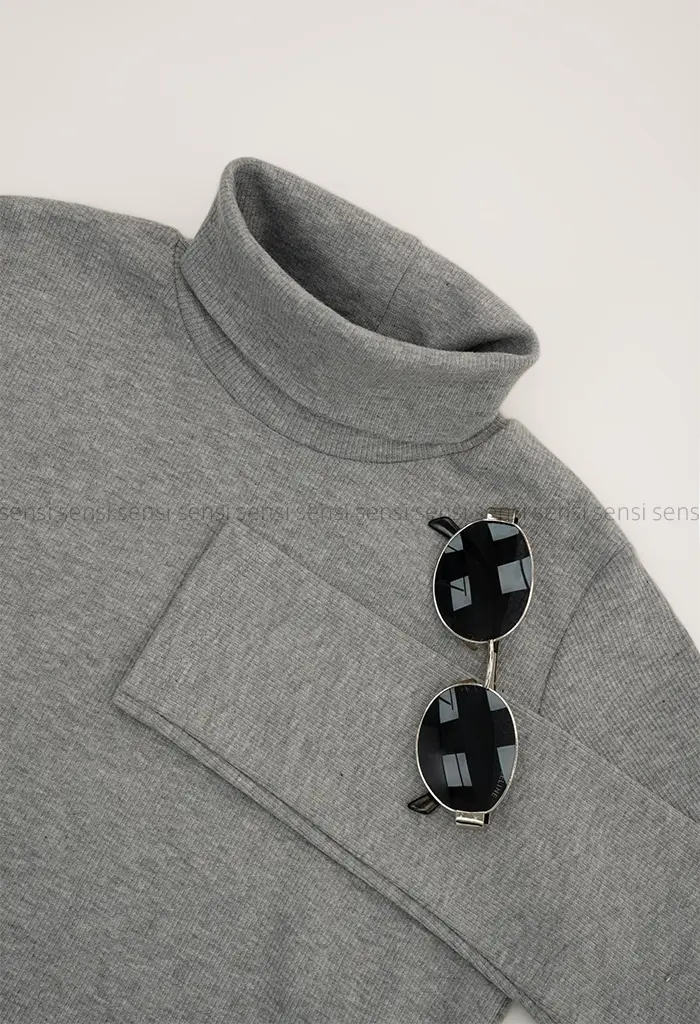 بلوز یقه اسکی آستین بلند کد1004450