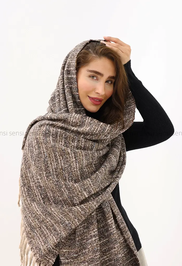 شال بافت موهر کد1004419