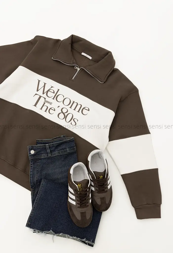 دورس نیم زیپ داخل کرکی کد1004495