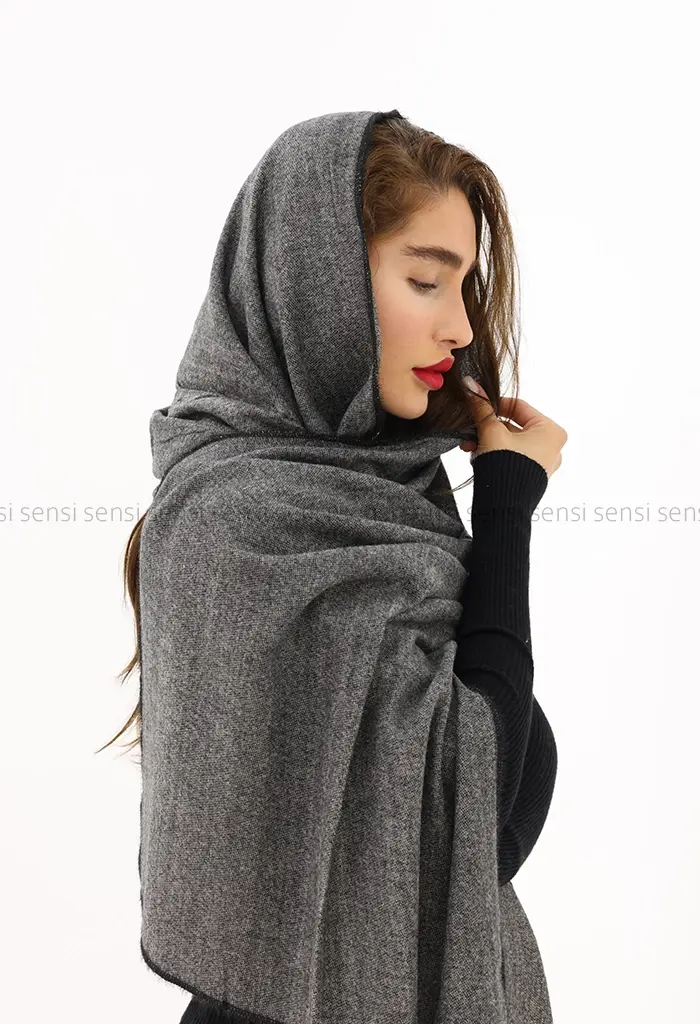 شال موهری ساده رنگی کد1004413