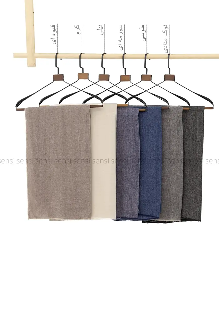 شال موهری ساده رنگی کد1004413