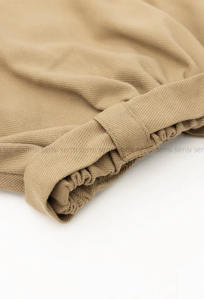 دامن کتان کج راه کد1004443