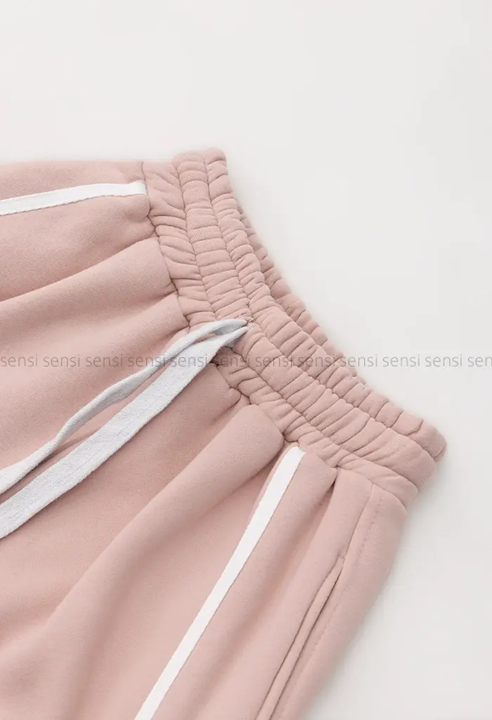 شلوار بگ بغل نواری کد1004279