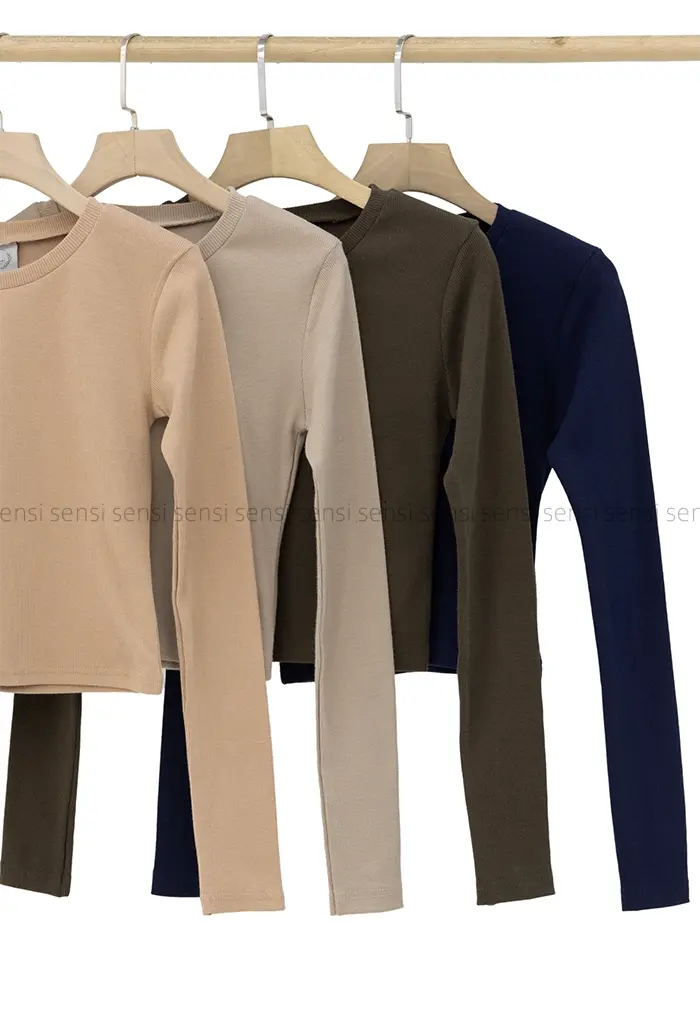 کراپ یقه گرد کد1004469